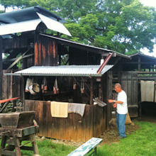 かつての生活がそのまま保存されているKona Coffee Living History Farm 。その当時の匂いを体験してみてください。 コナコーヒーリビングヒストリーファーム(内田ファーム)